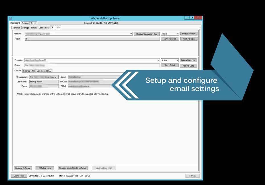 server-dashboard-account-email