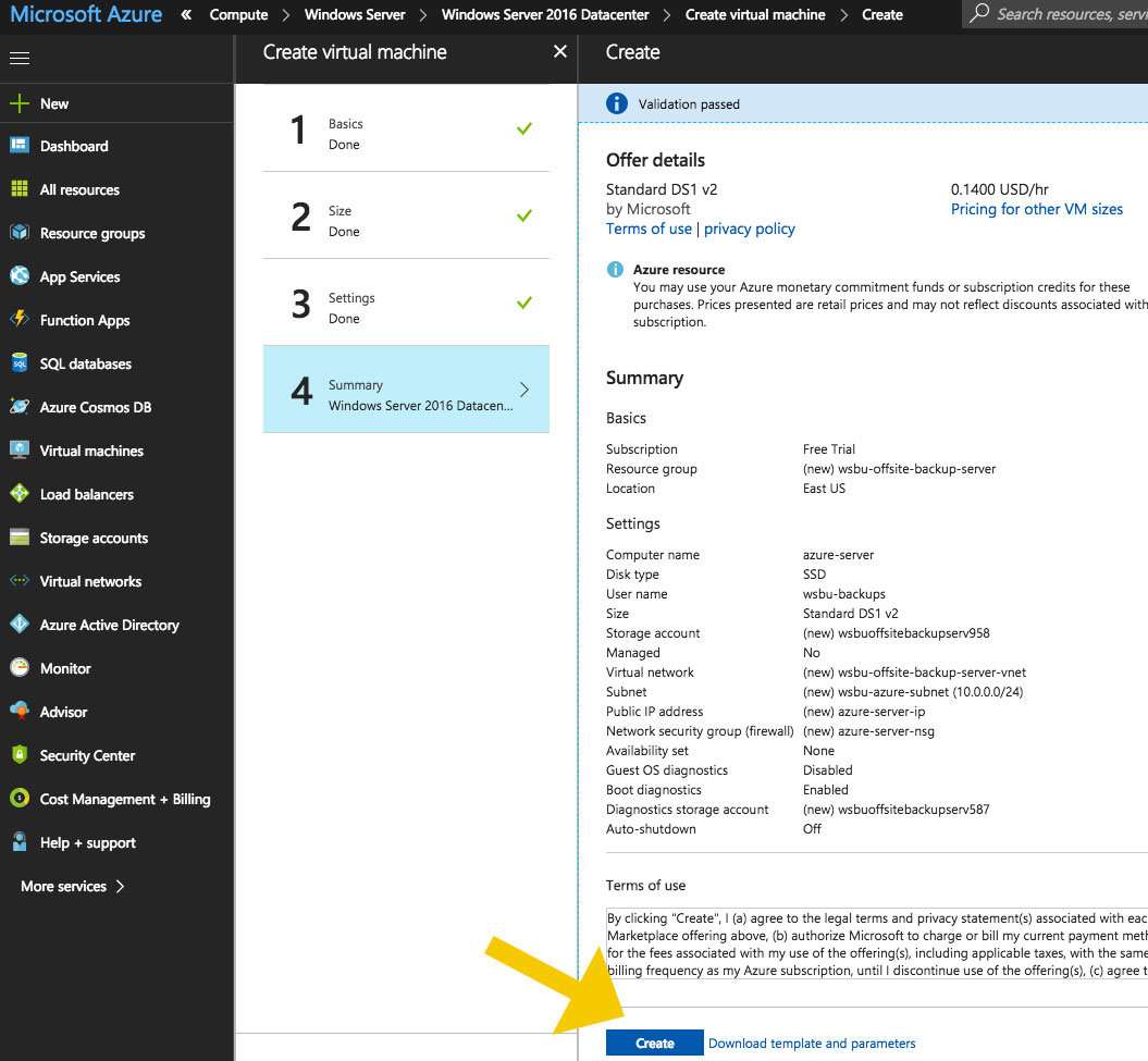 depoy-the-azure-backup-server