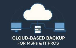 cloud-based backup platform for service providers